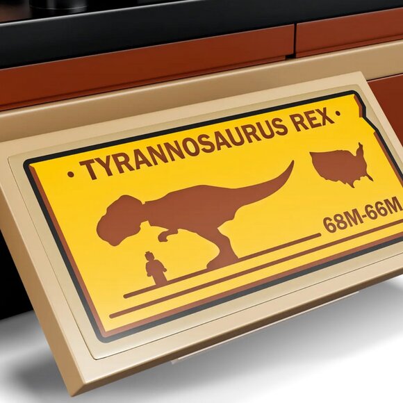 New Lego Jurassic World T. Rex Dinosaur Fossil Exhibition 76940 Retired Set - Picture 10 of 10